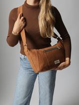 Cross Body Tas Mini Charlot Gerecycleerd Katoen Rivedroite Blauw timeless MCHARTIM-vue-porte