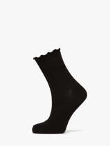 Sokken Pieces Zwart socks women 17149458