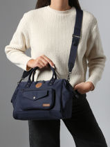 Cross Body Tas Crossbody L Cabaia Blauw crossbody L-vue-porte