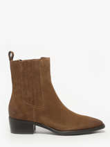 Enkellaarsjes Uit Leder Inuovo Bruin women E07001