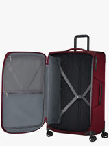 Soepele Reiskoffer Respark Samsonite Violet respark KJ3007-vue-porte