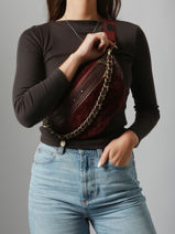 Heuptasje Mila louise Bruin vintage 23689FUC-vue-porte