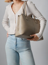 Schoudertas Dune David jones Beige dune 1-vue-porte