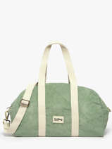 Schoudertas Velours Ribfluweel Hindbag Groen velours V