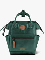 Rugzak 1 Compartiment Cabaia Groen adventurer XS