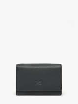 Portefeuille Caviar Leder Crinkles Blauw caviar 14049