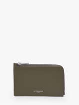 Kaarthouder Emilie Leder Le tanneur Groen emily TEMI3553