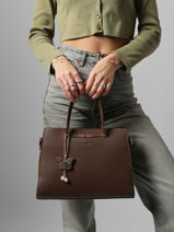 Handtas Argile Miniprix Bruin argile R1973-vue-porte