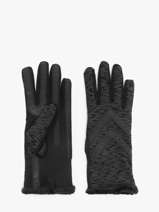 Handschoenen Isotoner Zwart women gloves 85304