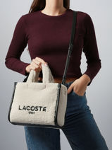Handtas Heritage Lacoste Beige heritage NF5116HX-vue-porte