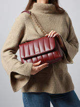 Cross Body Tas Th Grace Polyurethaan Tommy hilfiger Rood th grace AW17669-vue-porte