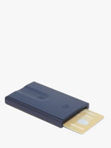 Kaarthouder Matte Ogon Blauw matte MAT-vue-porte