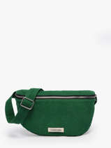 Belt Bag Custine Gerecycleerd Katoen Rivedroite Groen timeless CUSTITIM