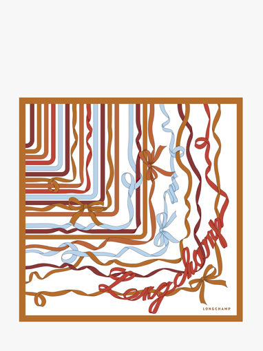 Longchamp Soie gots Sjaal Bruin