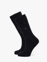 Herensokken 2 Paar Tommy hilfiger Zwart socks 71236311