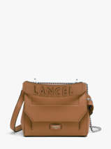 Handtas S Ninon Leder Lancel Bruin ninon A09221