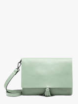 Cross Body Tas Caviar Leder Milano Groen caviar CA22112