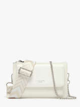 Cross Body Tas Saffiano Miniprix Wit saffiano F5023