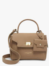 Cross Body Tas Toro Grace Leder Lancaster Bruin toro grace 133