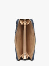 Portefeuille Emelie Logo Guess Blauw emelie logo GP928146-vue-porte