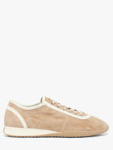 Sneakers Uit Leder Mam'zelle Beige women CSGLO37