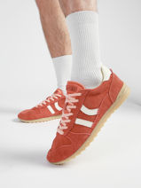 Sneakers Uit Leder Coolway Rood men 8653807-vue-porte