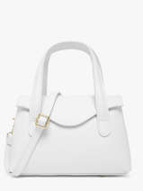 Handtassen Caviar Leder Milano Wit caviar CA26021