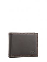 Portefeuille Leder Katana Zwart marina 753014
