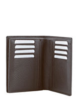 Portefeuille Foulonne Leder Yves renard Bruin foulonne 23419-vue-porte