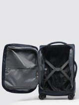 Uitbreidbare Handbagage Samsonite Blauw respark - 00143325-vue-porte