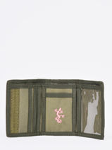 Portefeuille Velcro Cameleon Groen actual PBBAWALL-vue-porte