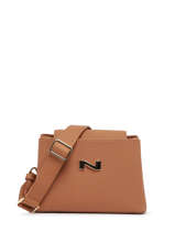 Cross Body Tas Poppy Leder Nathan baume Bruin eden 2
