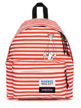 Rugzak 1 Compartiment Eastpak Rood where is wally K620WAL
