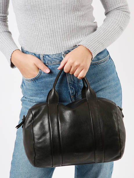 Handtas Basilic pepper Zwart smart BSMA07 ander zicht 2