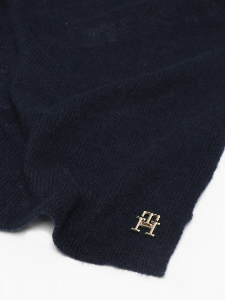 Sjaal Cashmere Chic Tommy hilfiger Blauw cashmere chic AW15343 ander zicht 1