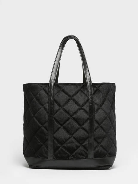 Schoudertas Cabas Vanessa bruno Zwart cabas 38V40315 ander zicht 4