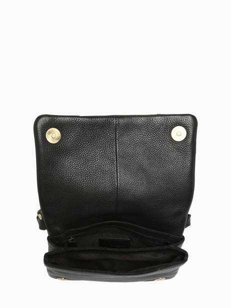 Cross Body Tas Boston Leder Basilic pepper Zwart boston BBOS03 ander zicht 3