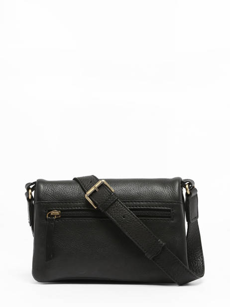 Cross Body Tas Boston Leder Basilic pepper Zwart boston BBOS03 ander zicht 4