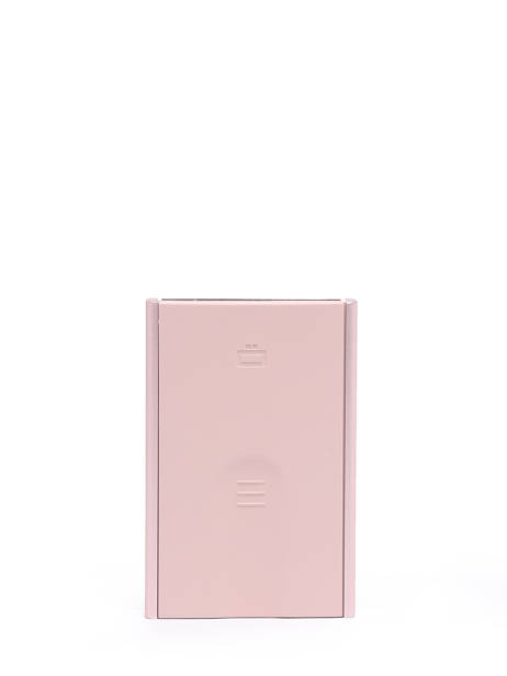 Kaarthouder Leder Ogon Roze matte MAT