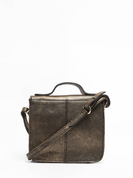 Cross Body Tas Melle George Xs Granite Leder Paul marius Goud granite GEORXGRA ander zicht 4