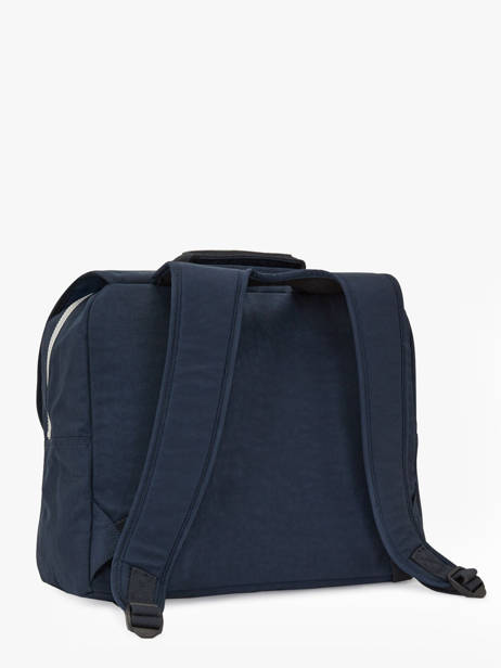 Boekentas 2 Compartimenten Kipling Blauw back to school / pbg PBG21092 ander zicht 4