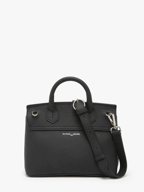 Cross Body Tas Calie Leder Nathan baume Zwart nathan 19 ander zicht 4