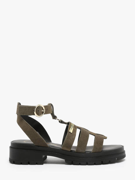 Sandalen Tobosued Uit Leder Les tropeziennes Groen women TOBOSUED