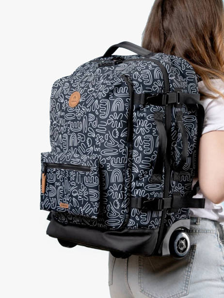 Handbagage Cabaia Zwart travel S ander zicht 1