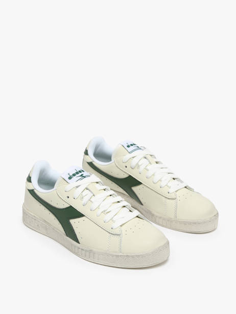 Sneakers Game Low Wax Uit Leder Diadora Wit unisex 178301 ander zicht 2