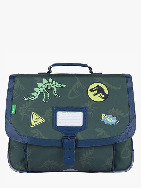 Boekentas 2 Compartimenten Tann's Groen les fantaisies g 38277