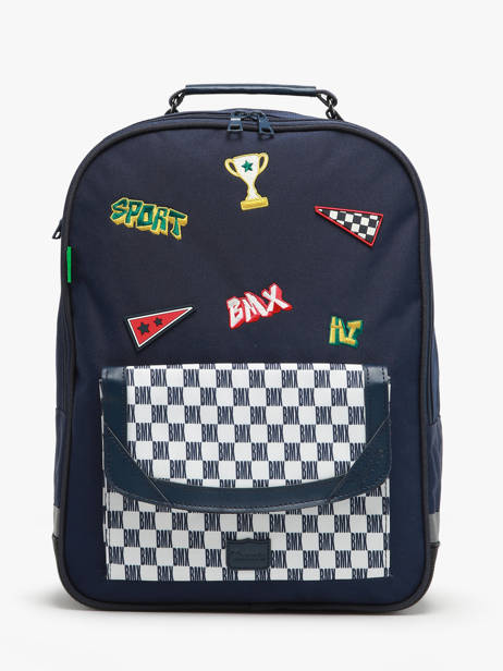 Rugzak 2 Compartimenten Tann's Blauw les fantaisies g 74252