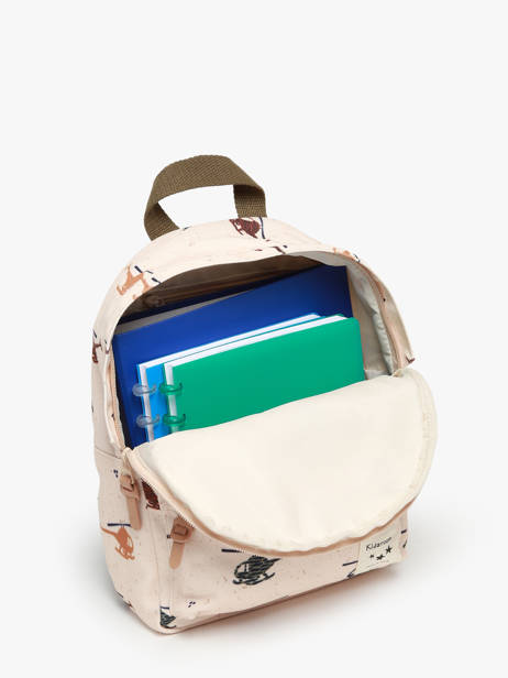 Mini Rugzak Kidzroom Beige paris sweet cuddles 3642 ander zicht 3