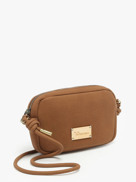 Cross Body Tas S Muscari Woomen Bruin muscari WMUS11 ander zicht 2