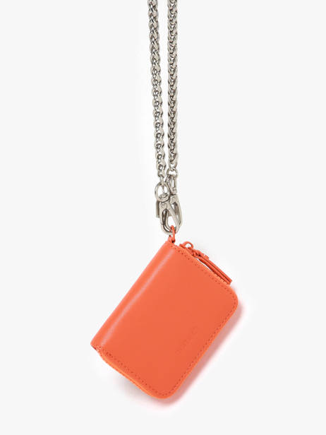 Portemonnee Oxer Leder Etrier Oranje oxer EOXE090S ander zicht 1